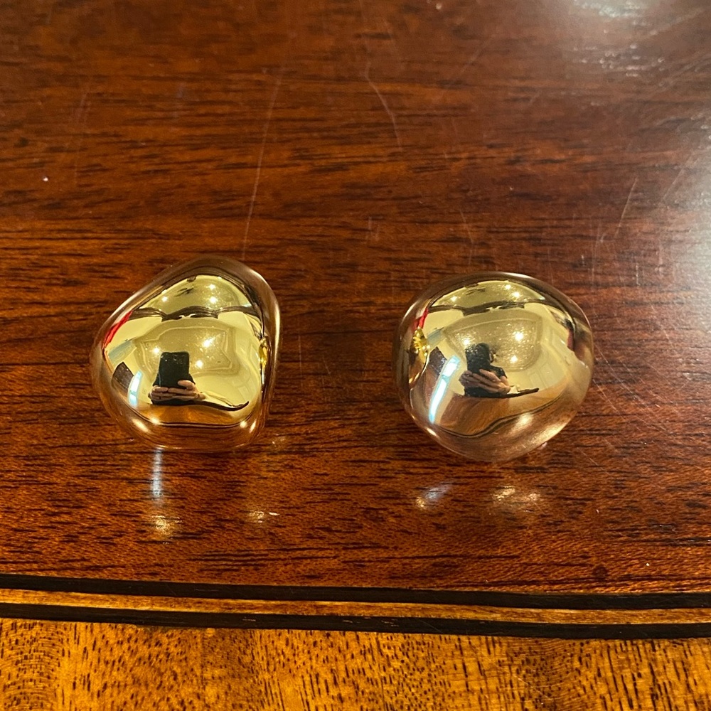 Cult Gaia gold earrings